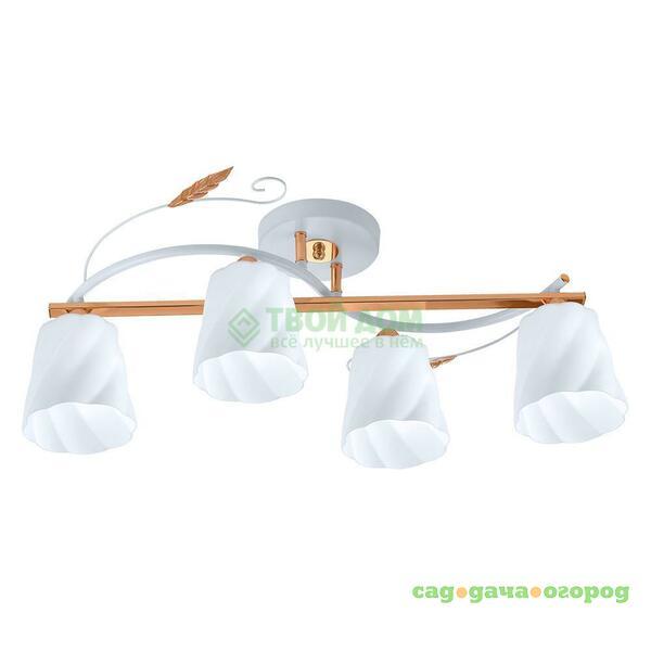 Фото Потолочный светильник IDLamp 380/4PF-Whitegold