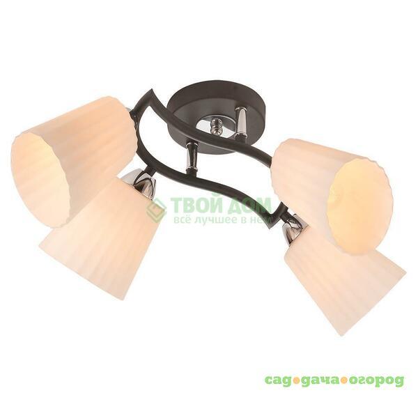 Фото Потолочный светильник IDLamp 212/4PF-Blackchrome