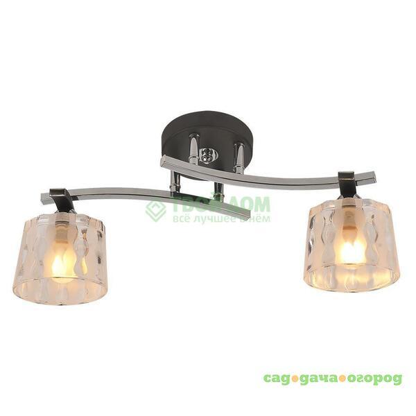 Фото Потолочный светильник IDLamp 214/2PF-Blackchrome