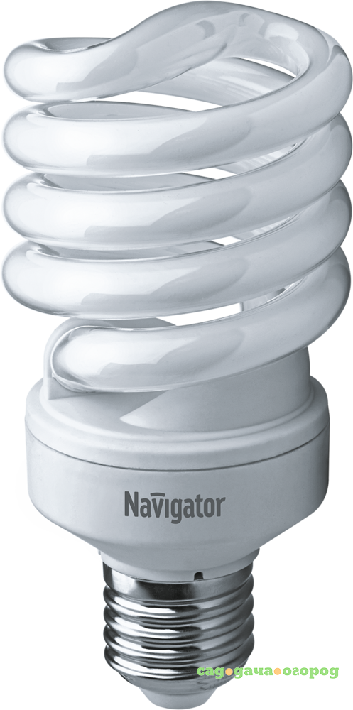 Фото Лампа энергосберегающая Navigator 30Вт спираль цоколь Е27 (теплый свет)