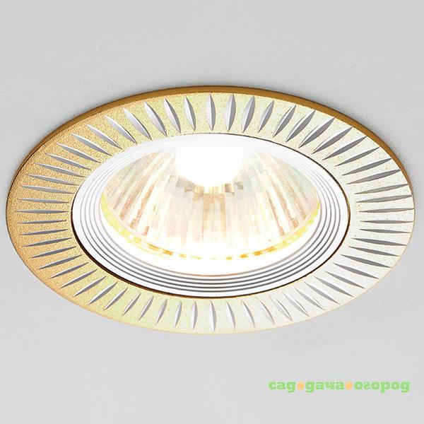 Фото Светильник mr16 Ambrella light A507 GD/AL