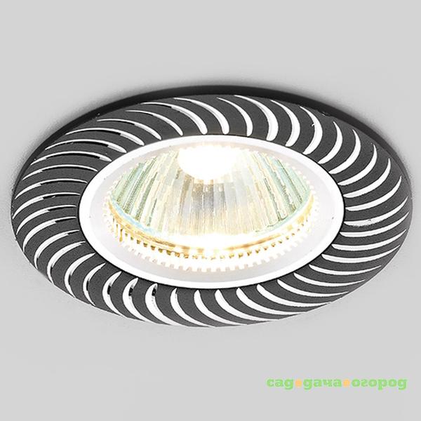 Фото Светильник сатин/черный Ambrella light A720 BK/AL