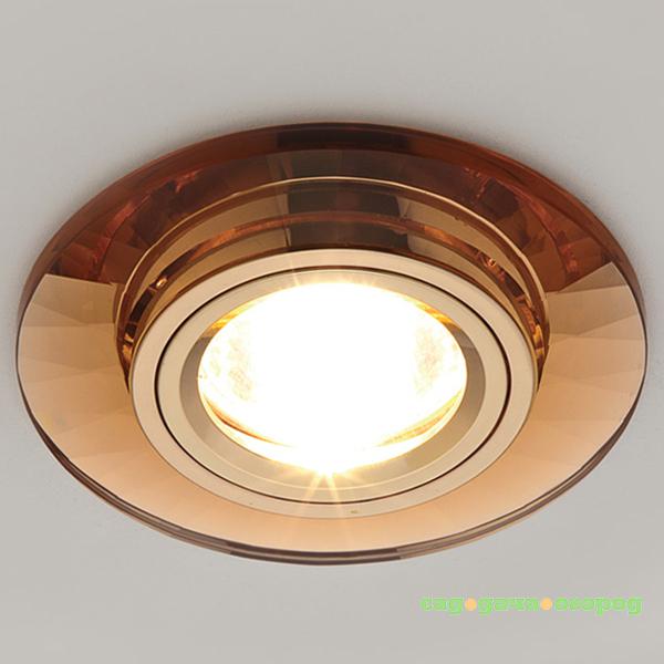 Фото Светильник коричнев. Mr16 d95 mm Ambrella light 8160 BR