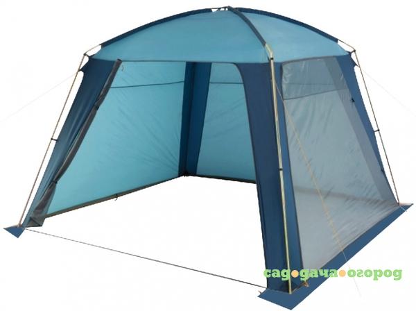 Фото Шатер-тент TREK PLANET "RAIN DOME",  320 см х 320 см х 210 см, цвет: синий/голубой (70252)