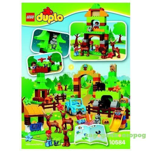 Фото Конструктор Lego Duplo Лесной заповедник