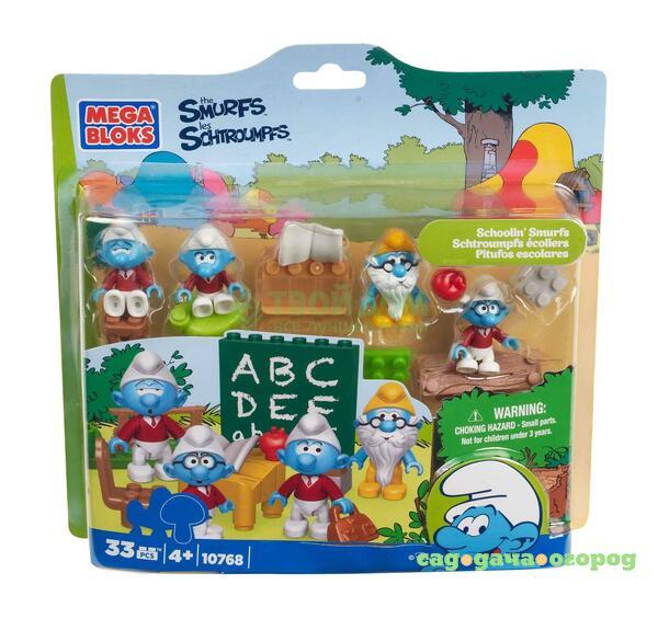 Фото Конструктор Mega Bloks Smurfs Школа (10768)