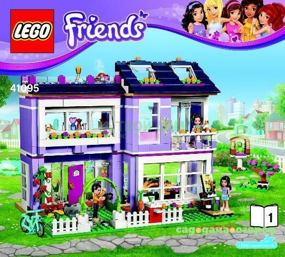 Фото Конструктор Lego Friends Дом Эммы