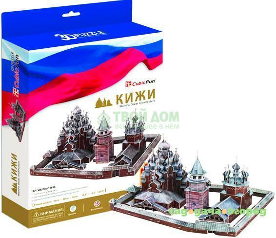 Фото 3D-пазл CubicFun Кижи (MC163h)