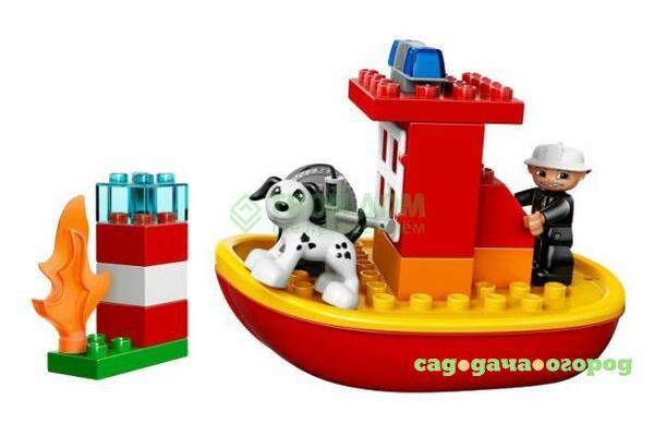 Фото Конструктор Lego Пожарный катер