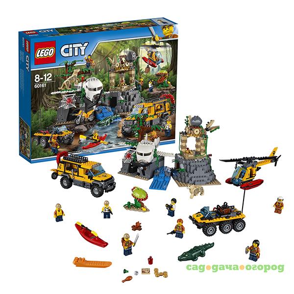 Фото Конструктор Lego Город база исследователей джунглей 60161-L