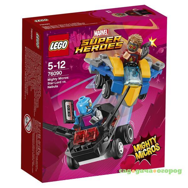 Фото Конструктор LEGO Super Heroes Mighty Micros: Звёздный Лорд против Небулы