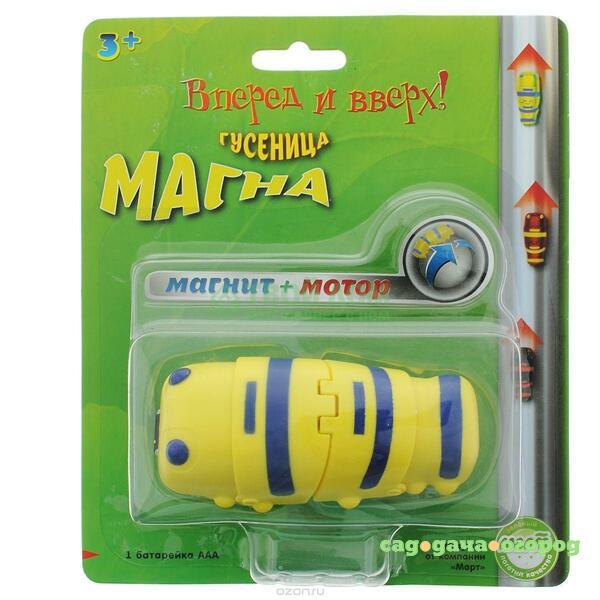 Фото Развивающая игрушка Магна Гусеница желтая (MM8930Y)