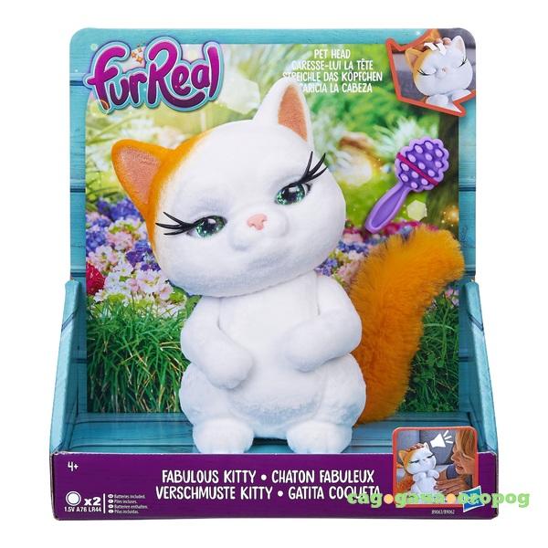 Фото Игрушка Hasbro Furreal Friends ПУШИСТЫЙ ДРУГ РЫЖИЙ КОТЁНОК