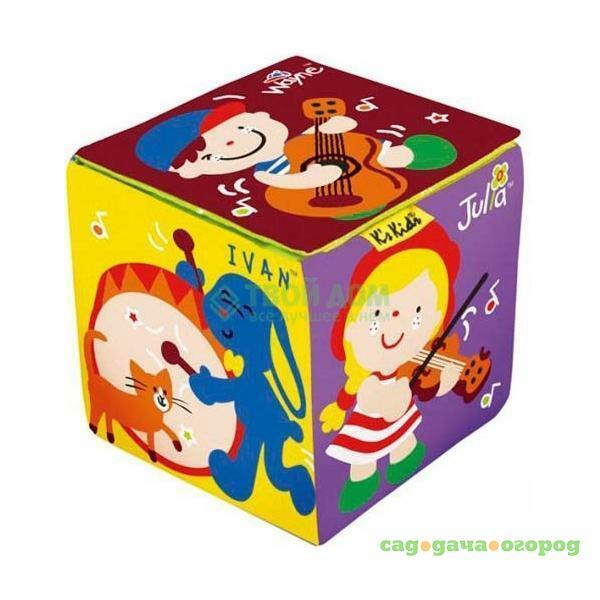 Фото Развивающая игрушка K's kids Кубик музыкальный (KA664)