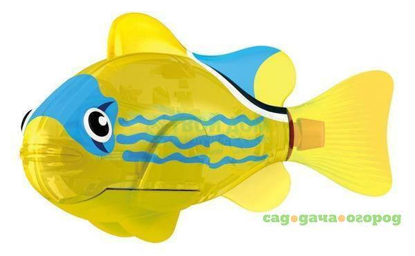 Фото Игрушка для купания Robofish Роборыбка светодиодная желтый фонарь