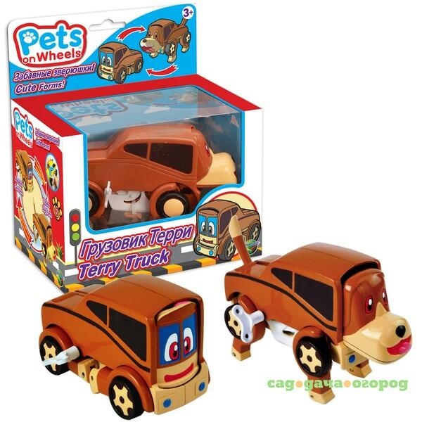 Фото Набор грузовик/собака Pets on wheels D179001-3851