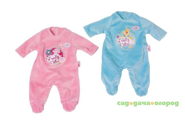 Фото Комбинезончики для куклы Baby Born 2 расцветки в ассортименте Zapf Creation
