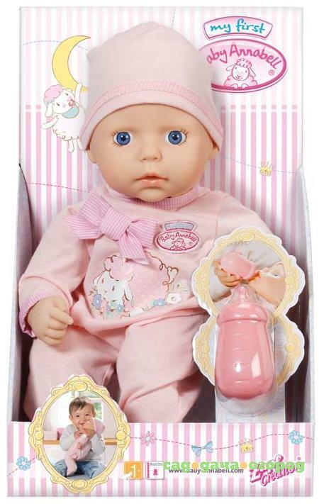 Фото Игрушка my first Baby Annabell Кукла с бутылочкой, 36 см, дисплей