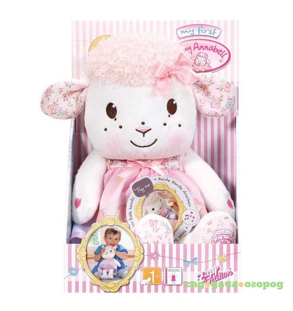 Фото Игрушка my first Baby Annabell Музыкальная овечка, коробка