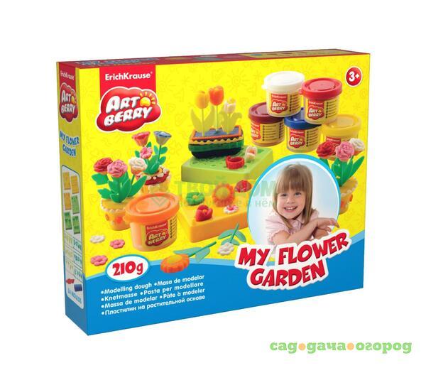 Фото Набор для творчества Erich Krause My Flower Garden пластилин на раст основе
