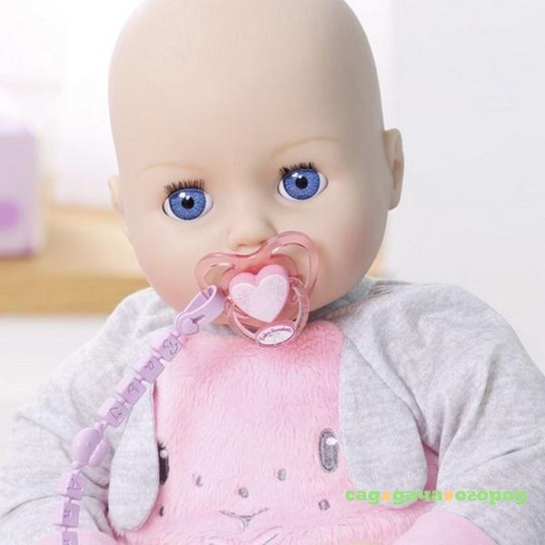 Фото Соска с цепочкой baby annabell Zapf 700-785