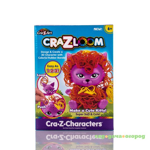 Фото CRA-Z-LOOM Набор для творчества - фигурка Котик+ цветные резиночки