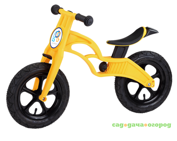 Фото Беговел детский pop bike flash (SM-300-1-YELLOW) желтый