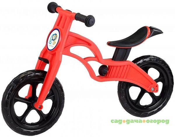 Фото Беговел детский pop bike flash (SM-300-1-RED) красный
