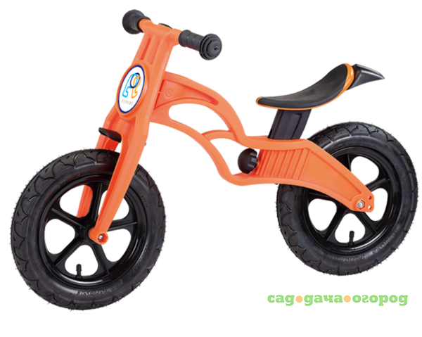 Фото Беговел детский pop bike flash (SM-300-1-ORANGE) оранжевый