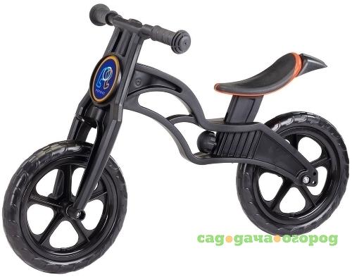 Фото Беговел детский pop bike flash (SM-300-1-BLACK) черный