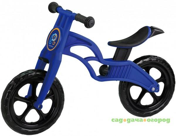 Фото Беговел детский pop bike flash (SM-300-1-BLUE) синий