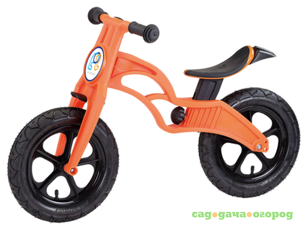 Фото Беговел детский pop bike flash (SM-300-2-ORANGE) оранжевый