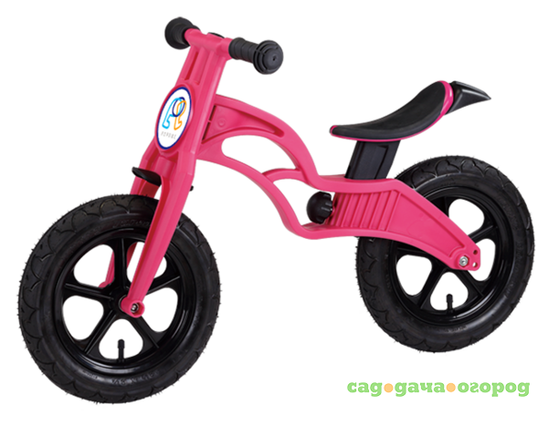 Фото Беговел детский pop bike flash (SM-300-2-MAGENTA) пурпурный