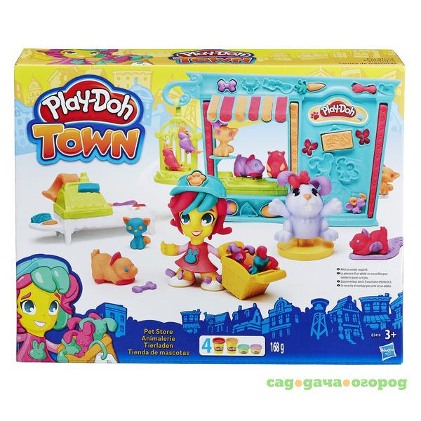 Фото Игровой набор Play-Doh Город"Магазинчик домашних питомцев"