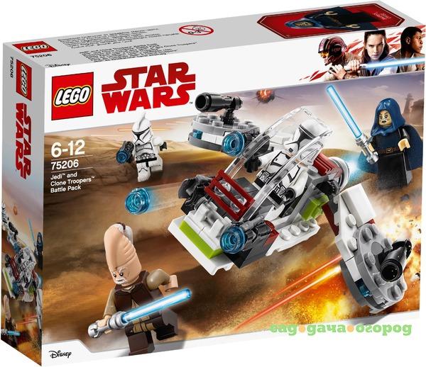Фото Конструктор LEGO Star Wars Боевой набор джедаев и клонов-пехотинцев
