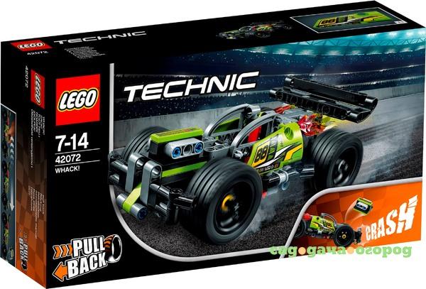 Фото Конструктор LEGO Technic Зеленый гоночный автомобиль