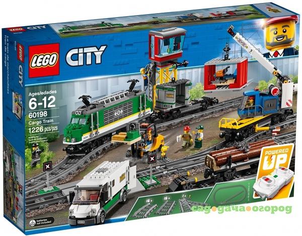 Фото Конструктор LEGO City Trains Товарный поезд