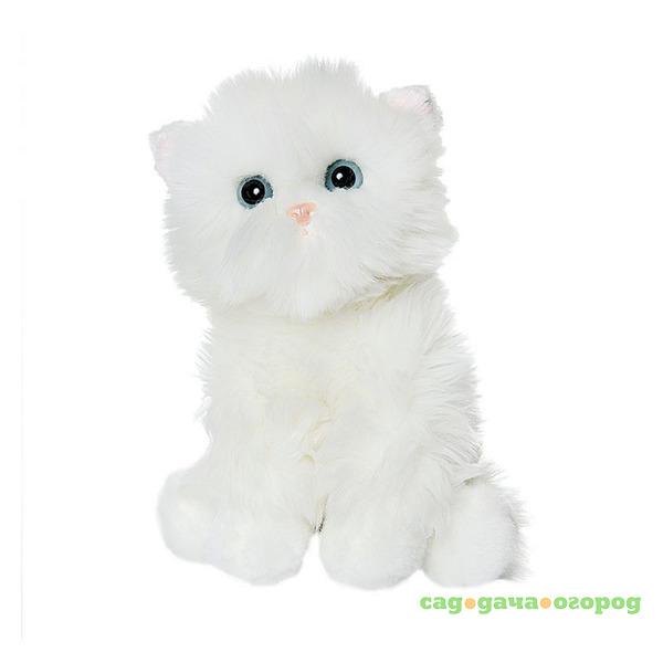Фото Игрушка Gulliver Котик пушистик белый 23 см