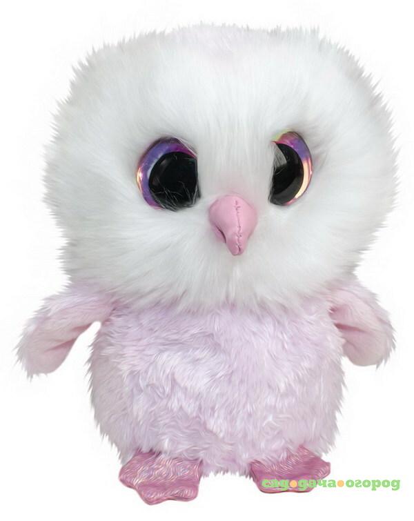 Фото Сова LUMO Pollo розовая 15 см