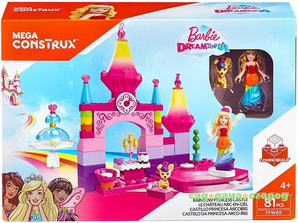 Фото Конструктор Mega Bloks Barbie Королевский бал FFW89