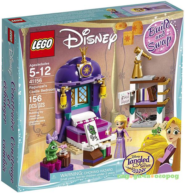 Фото Конструктор LEGO Disney Princess Спальня Рапунцель в замке 41156