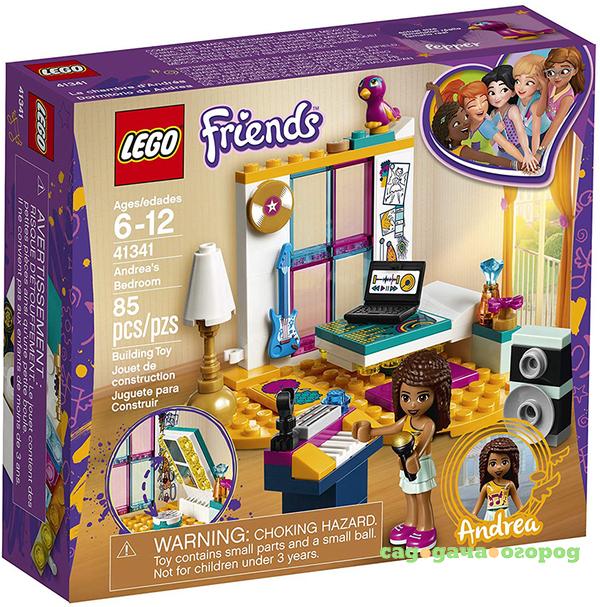 Фото Конструктор LEGO Friends Комната Андреа 41341