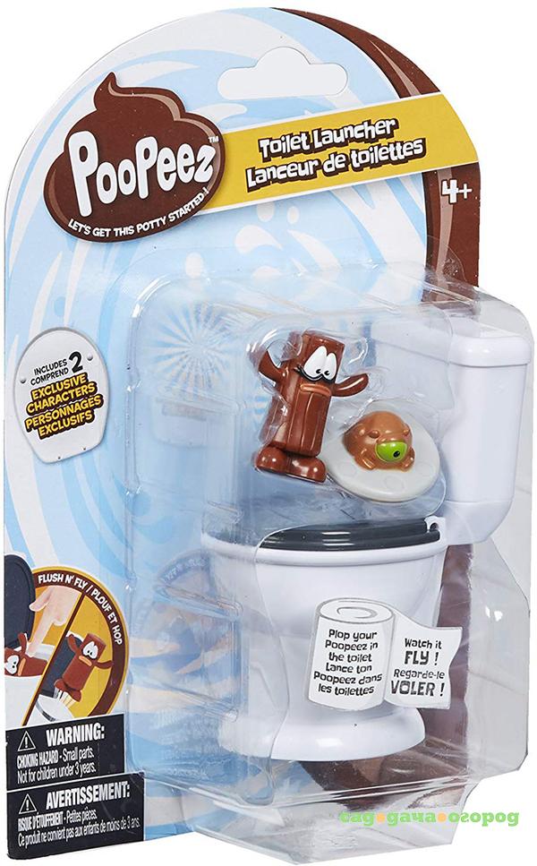 Фото Игровой набор Poopeez Toilet Launcher 71250