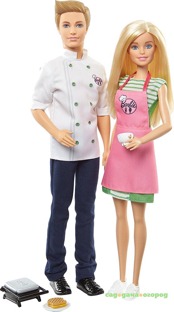 Фото Игровой набор Mattel Барби и Кен шеф-повар
