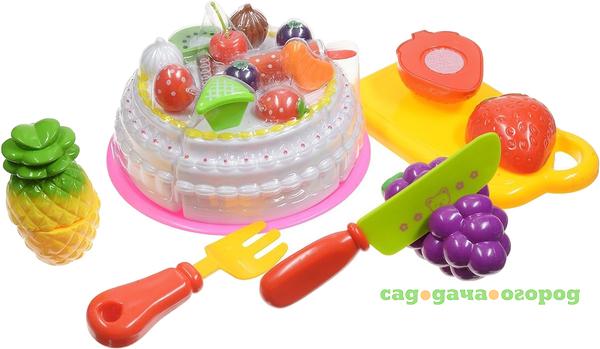 Фото Игровой набор ABtoys Помогаю Маме Набор продуктов для резки PT-00282