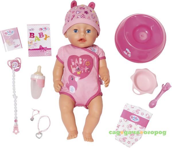 Фото Кукла Zapf Creation Baby Born Интерактивная 43 см