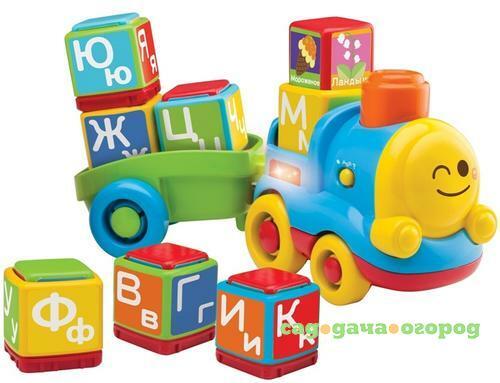 Фото Обучающий паровоз Bkids Азбука