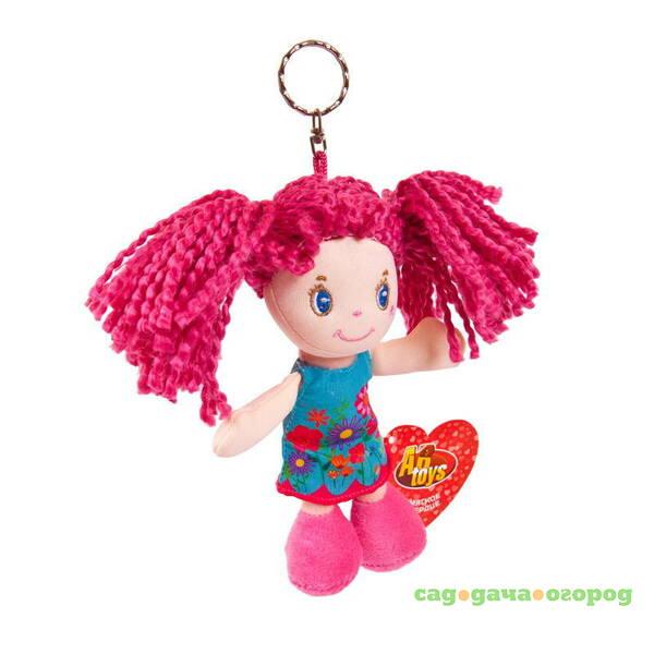 Фото Кукла в розовом платье ABtoys с колечком 15 см