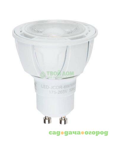 Фото Лампочка Uniel LED-JCDR-6/WW/GU10/FR/DIM/38D