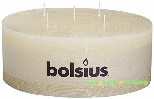 Фото Свеча Bolsius rustic ivory 7х18.5 см